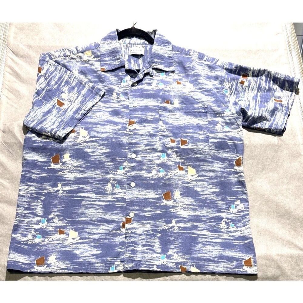 Arizona Men's Blue and Brown Shirt